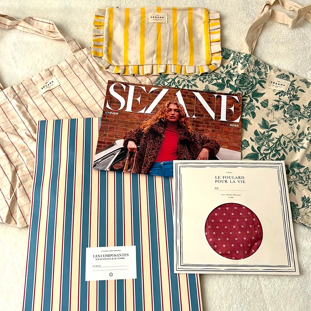 Brand new Sézane foulard scarf